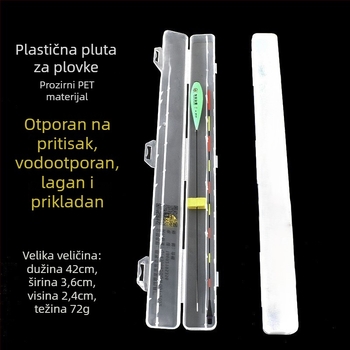 Pravokutna debela svijetleća kutija za pohranu plutova – plastika, otporna na padove i pritisak