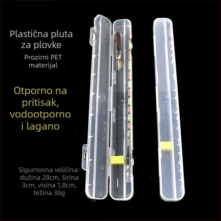 Pravokutna debela svijetleća kutija za pohranu plutova – plastika, otporna na padove i pritisak