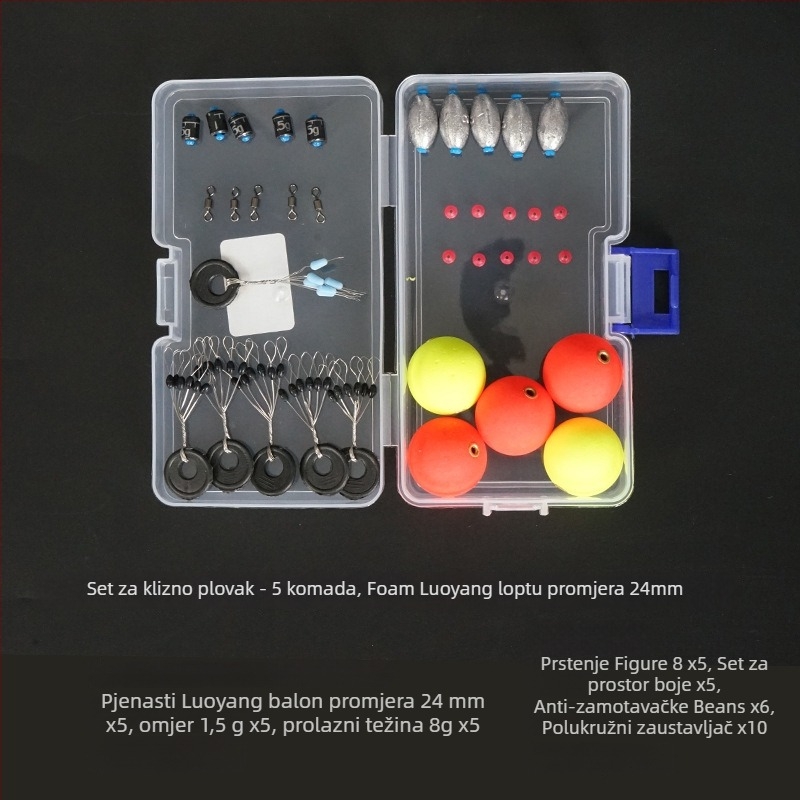 Set pluta za ribolov od plastike s pjenom