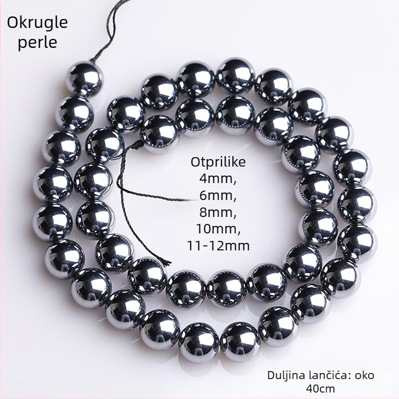 Terahertz slobodne perle, poliranje i rezanje, geometrijski uzorak