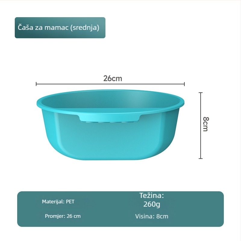 Camper ABS posuda za mamce s nelepivim premazom – četvero-dijelni set za ribolov