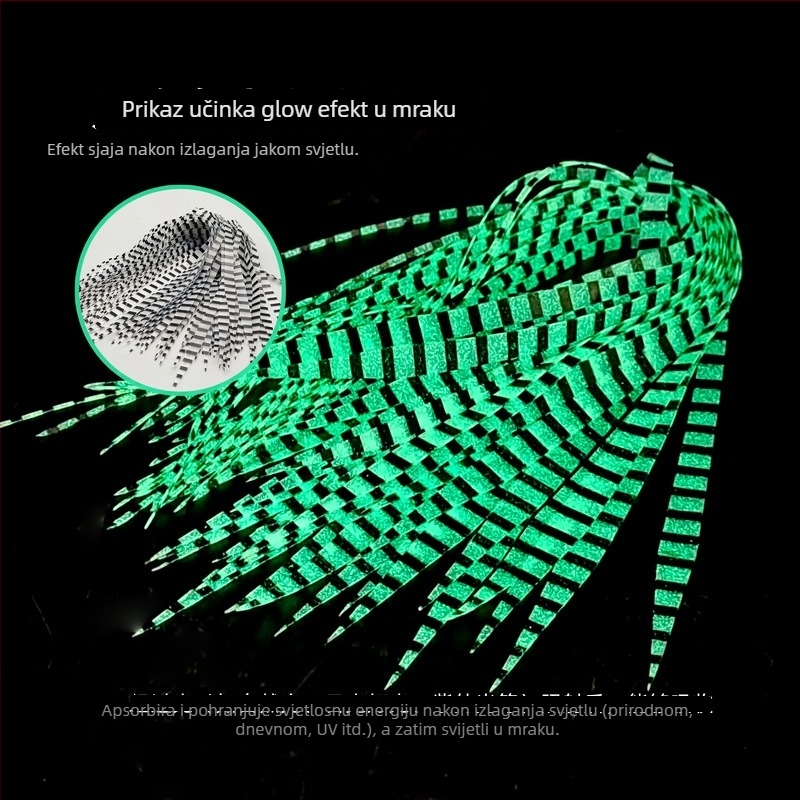 BLF Morski ribolov svjetleći streamer za Hairtail i Swordfish, višenamjenski rig s višestrukim kukama