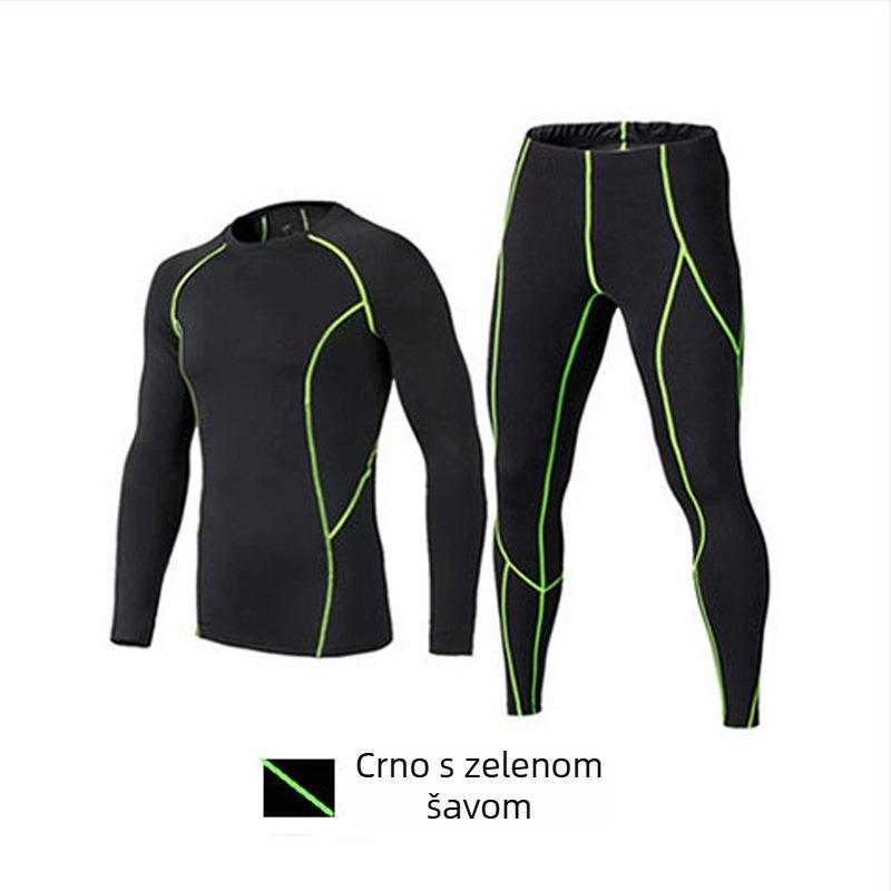 Muški sportski set za plivanje – brzo se sušeći Milk Silk tkanina, poliester 95% i Spandex 5% podstava; jednobojni; namijenjeno trčanju, fitnessu, košarci i plivanju; težina 196–442 g