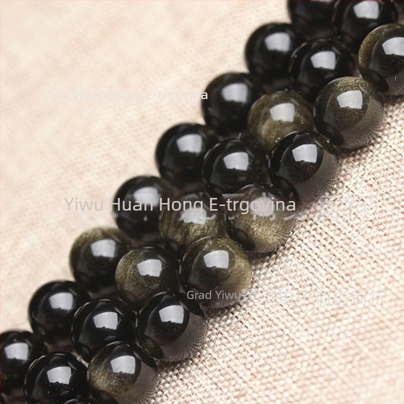 Opsidijanski slobodne perle, okrugle, uzorak osam očiju, s perlom premazom, prirodni kamen, Colorful Jewelry, proljeće 2023