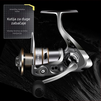 Dragon spinning kolut – potpuno metalna konstrukcija, pakiranje 20 komada, za ribolov