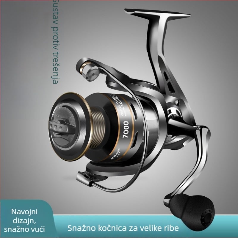 Dragon spinning kolut – potpuno metalna konstrukcija, pakiranje 20 komada, za ribolov