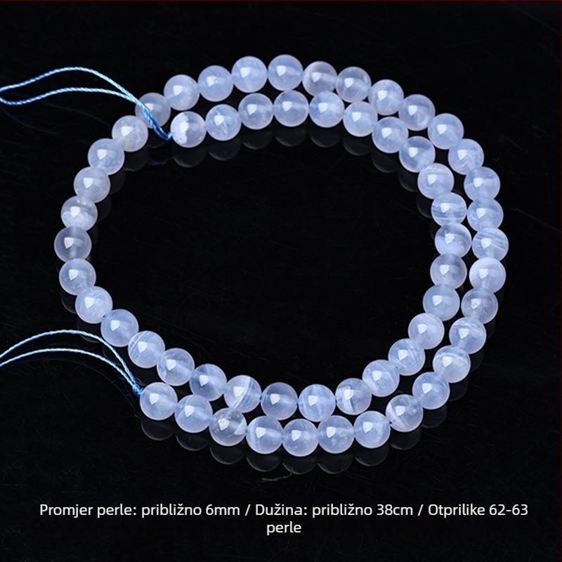 Slobodne perle od ahata s perl završnim premazom • Kod Row 28-4/25-6-25 • Marka Jinyao