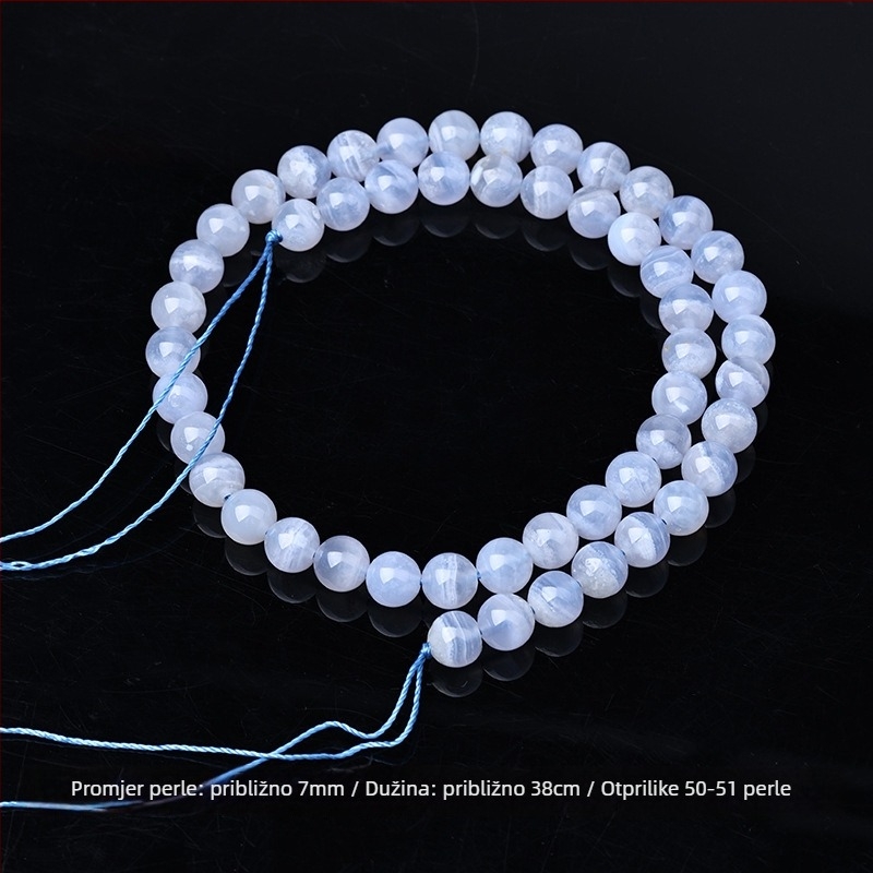 Slobodne perle od ahata s perl završnim premazom • Kod Row 28-4/25-6-25 • Marka Jinyao