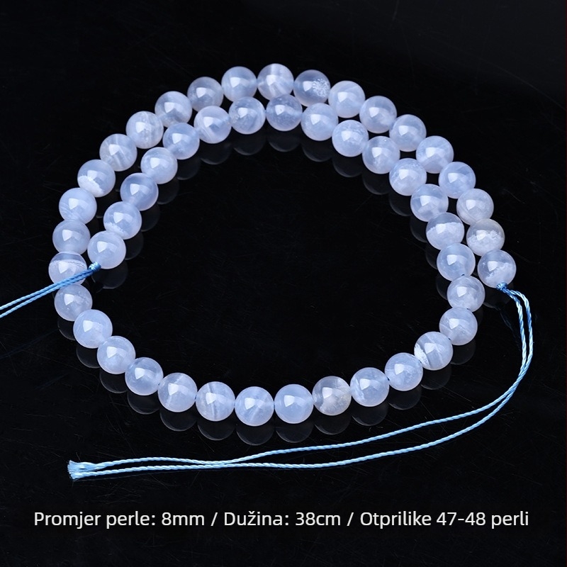 Slobodne perle od ahata s perl završnim premazom • Kod Row 28-4/25-6-25 • Marka Jinyao