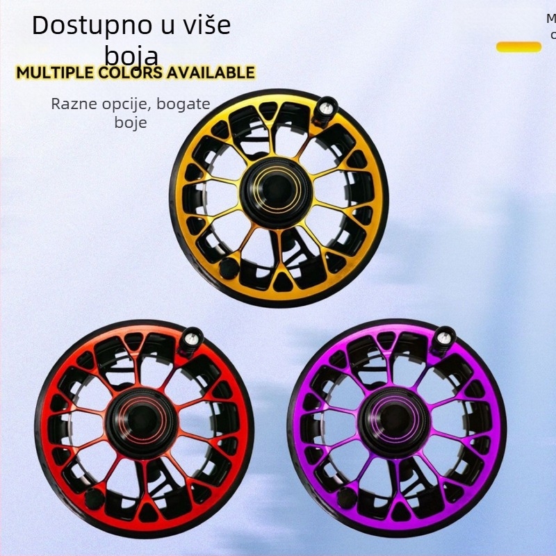 Ribolovna mašina s prednjim kotačem — brzo otpuštanje, lako rastavljanje, zvučni signal, potpuno zatvoren dizajn