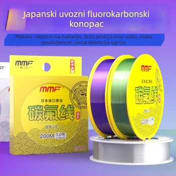 Glavna ribolovna linija Mingmen Square - Najlon, snažna izdržljivost