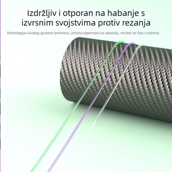 Glavna ribolovna linija Mingmen Square - Najlon, snažna izdržljivost