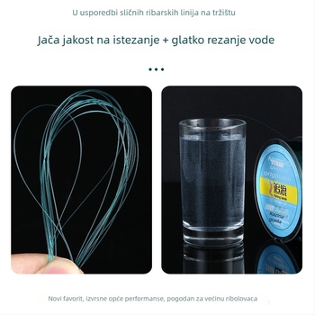 Nylon glavna linija za ribolov, 200 m, jaka, Chasing Waves