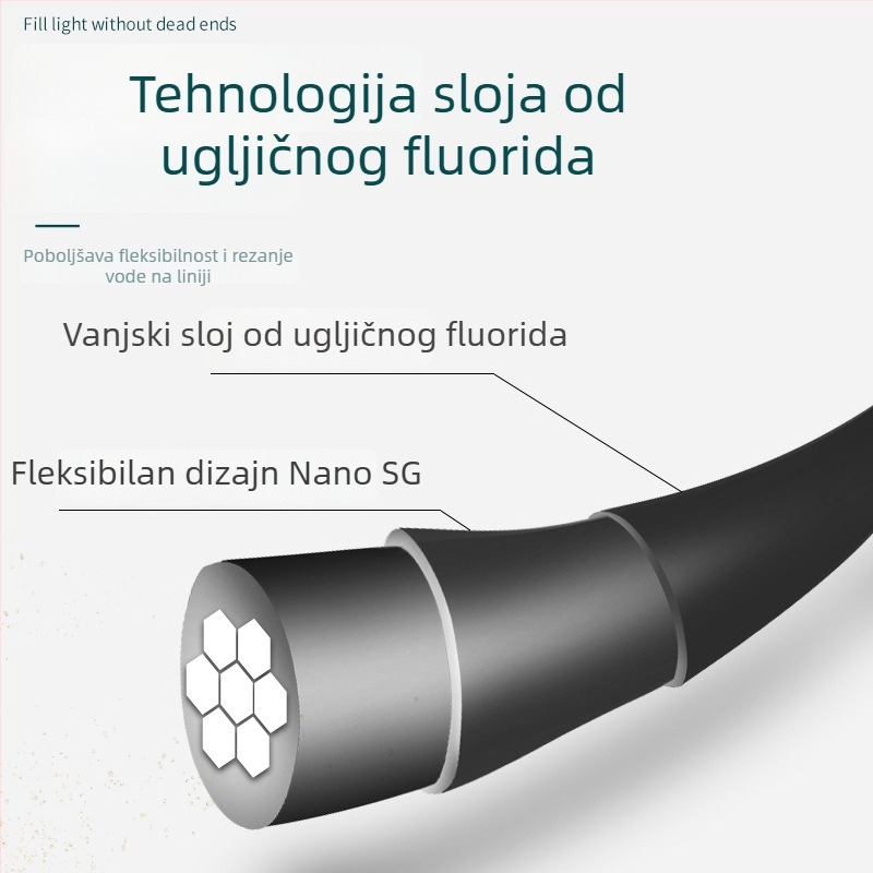 Nylon glavna linija za ribolov, 200 m, jaka, Chasing Waves