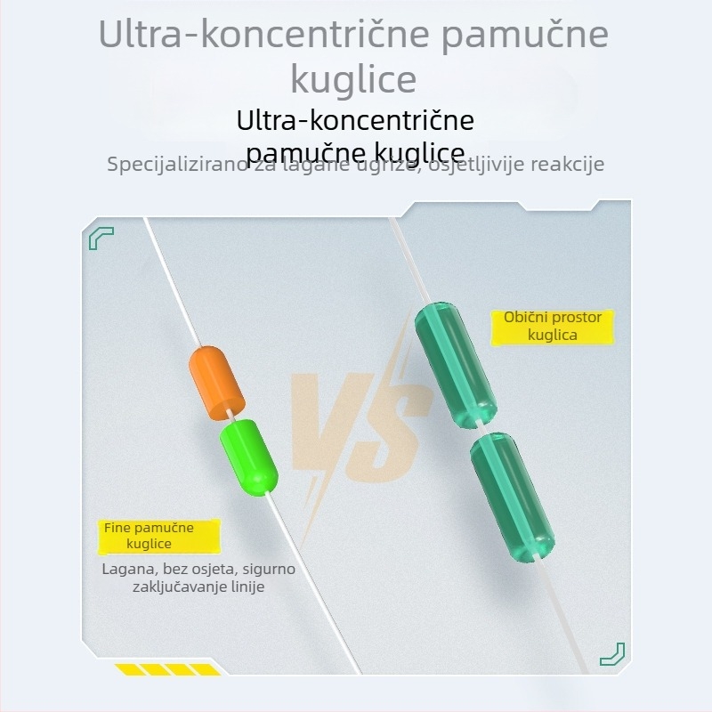 Set glavne ribolovne linije Space Line bez čvorova za jesensko-zimsku ribolov Crucian Carp i Yellowtail Carp, tradicionalni divlji ribolov
