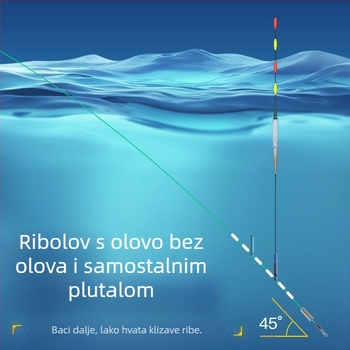 Linija glavne linije od najlona bez olova za velike slatkovodne ribe – komplet za ribolov u rezervoaru