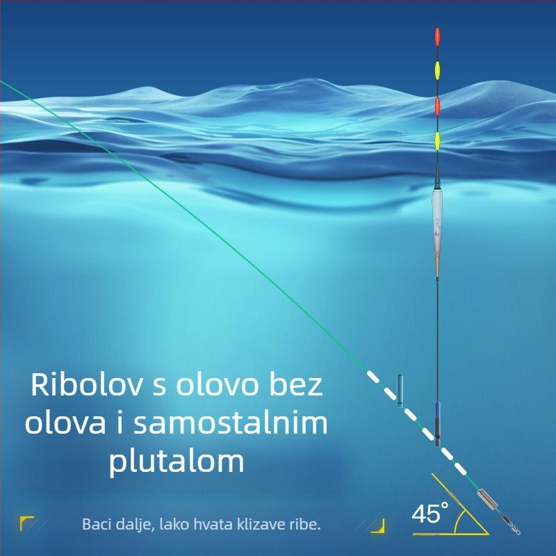 Linija glavne linije od najlona bez olova za velike slatkovodne ribe – komplet za ribolov u rezervoaru