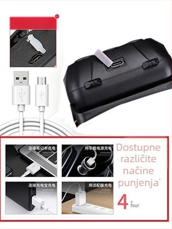 Star Burn čelna lampa – punjiva 18650 baterija, COB LED, vodootporna, trajanje 30 sati