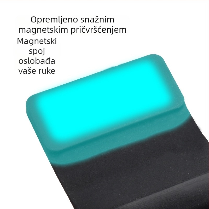Senzorska LED čelna lampica, USB-C punjenje, 3W, 450mAh, domet zrake 100–200 m