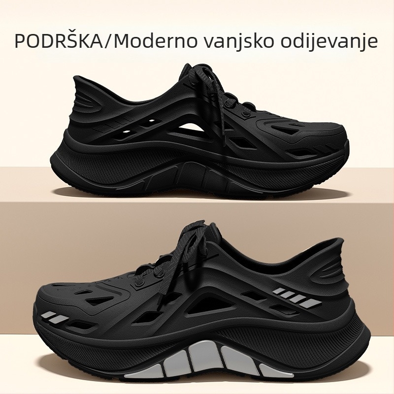 Muške vodene cipele i sandale 2025 ljeto, prozračne udobne za vanjske vodne šetnje, protuklizne, bez mirisa