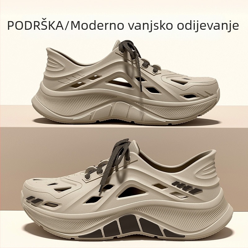 Muške vodene cipele i sandale 2025 ljeto, prozračne udobne za vanjske vodne šetnje, protuklizne, bez mirisa
