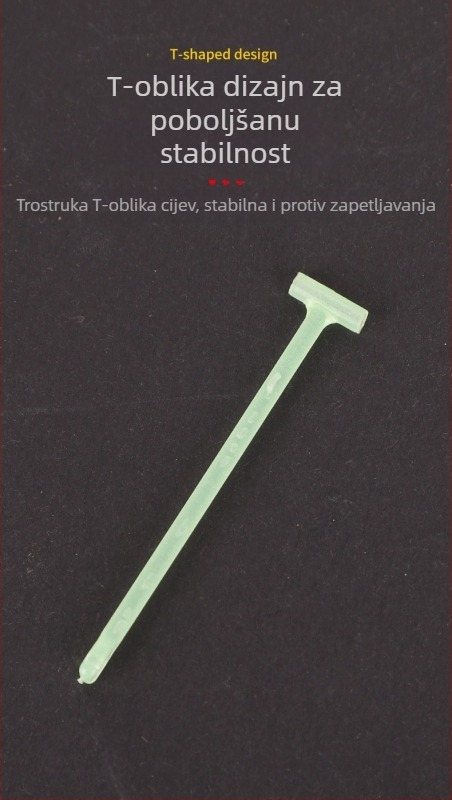 Sjajna svemirska perla za štap – protiv zaplitanja, podesiva, uklonjiva dodatna oprema za ribolov