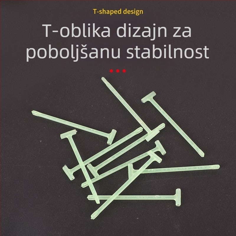 Sjajna svemirska perla za štap – protiv zaplitanja, podesiva, uklonjiva dodatna oprema za ribolov