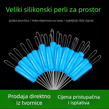 Dragon tread najlonske ribolovne perle – olivnog oblika gornje perle, cilindrične perle za zaključavanje vrha štapa, za velike ribe
