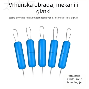 Dragon tread najlonske ribolovne perle – olivnog oblika gornje perle, cilindrične perle za zaključavanje vrha štapa, za velike ribe