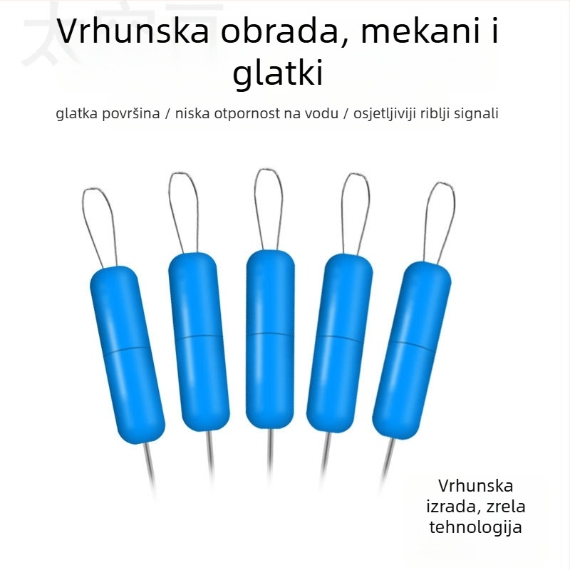 Dragon tread najlonske ribolovne perle – olivnog oblika gornje perle, cilindrične perle za zaključavanje vrha štapa, za velike ribe
