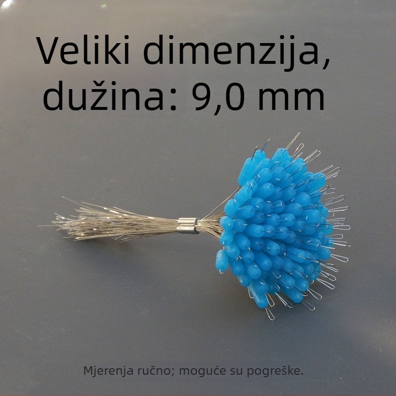 Dragon tread najlonske ribolovne perle – olivnog oblika gornje perle, cilindrične perle za zaključavanje vrha štapa, za velike ribe