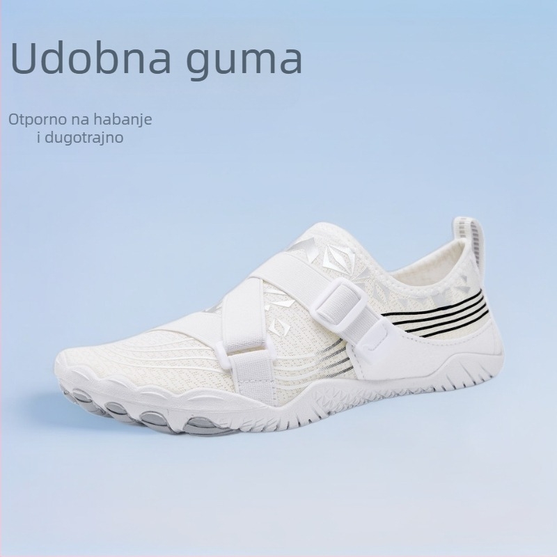 Cipele za prelazak rijeke – gornji dio od mreže, protuklizna gumena potplata, gumena srednja podpora, niski kroj, Unisex