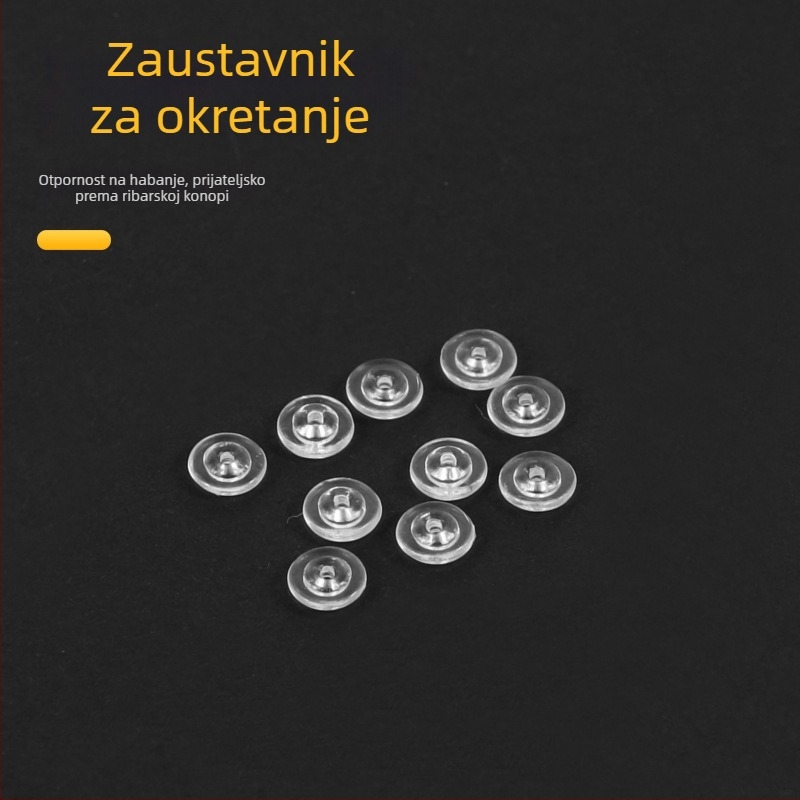 Klizni ribolovni set sa silikonskim komponentama (Marka: Billy Manfang; Materijal: Silikon; Podrijetlo: Kina)