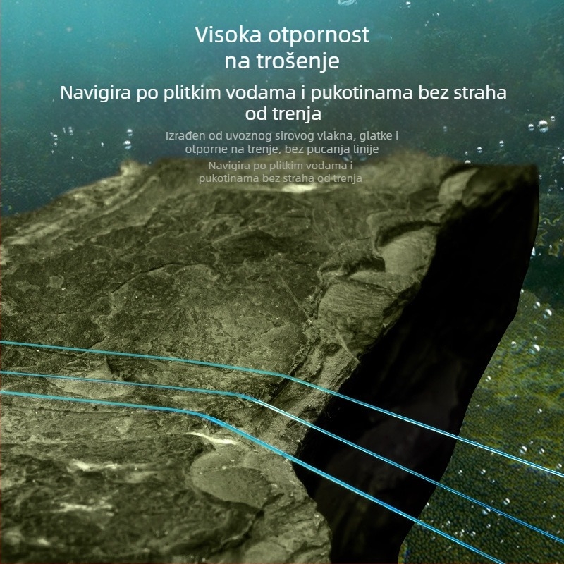 Glavna linija i podlinija — ultra mekana najlon ribolovna linija, Toray Original Silk