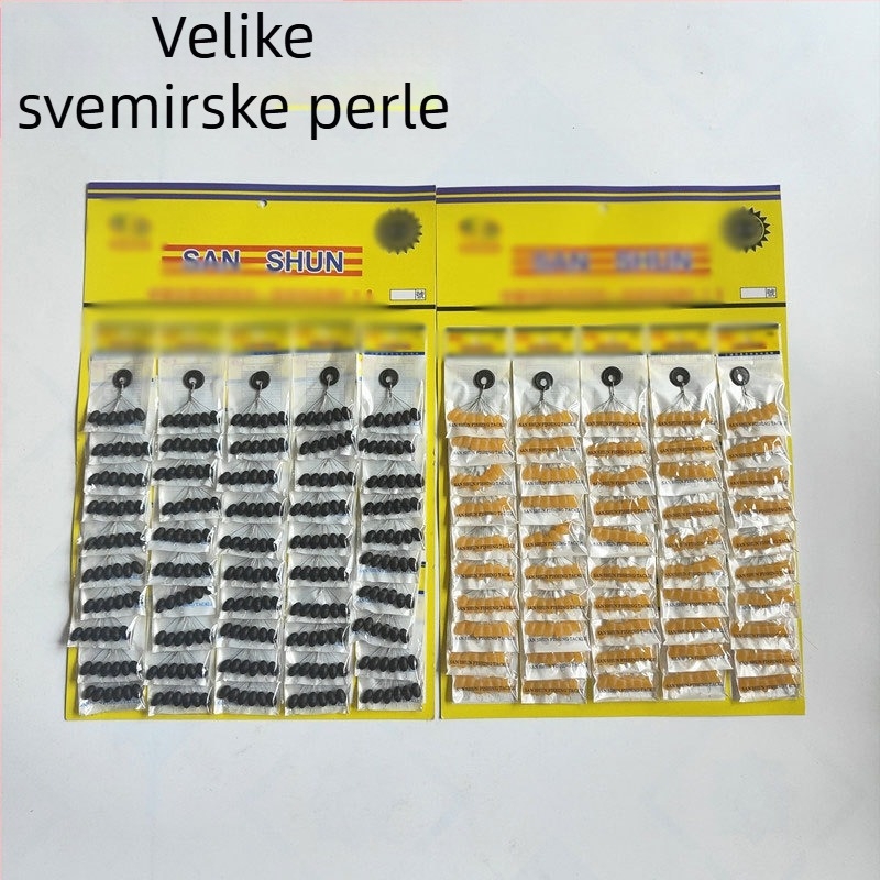 Maslinasto zelena Space Bead za morski ribolov – anti-zamotavanje, velika pluta, tradicionalni dizajn, vidljiv dodatak opreme za ribolov