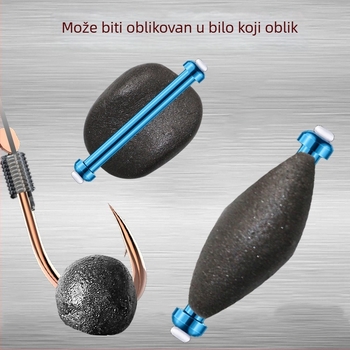 Wolframov legura za ribolov – set (Materijal: wolframova legura; Marka: Hunting and fishing products; Pakiranje: set)