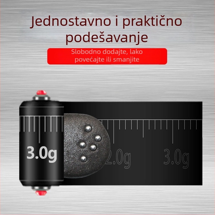 Wolframov legura za ribolov – set (Materijal: wolframova legura; Marka: Hunting and fishing products; Pakiranje: set)