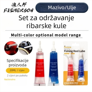 Brand: FISHERBON Set maziva za podmazivanje i čišćenje ribarske role, zaštita ležajeva i zupčanika