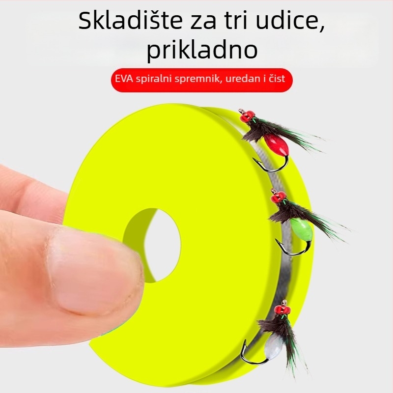 Set mamaca s dvostrukim udicama za ribolov u potoku
