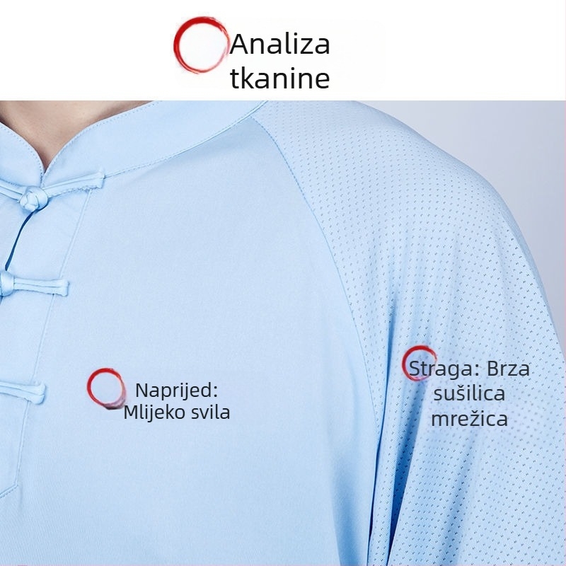 Tai Chi odjeća – kordurojni materijal, lan sastav, na skladištu