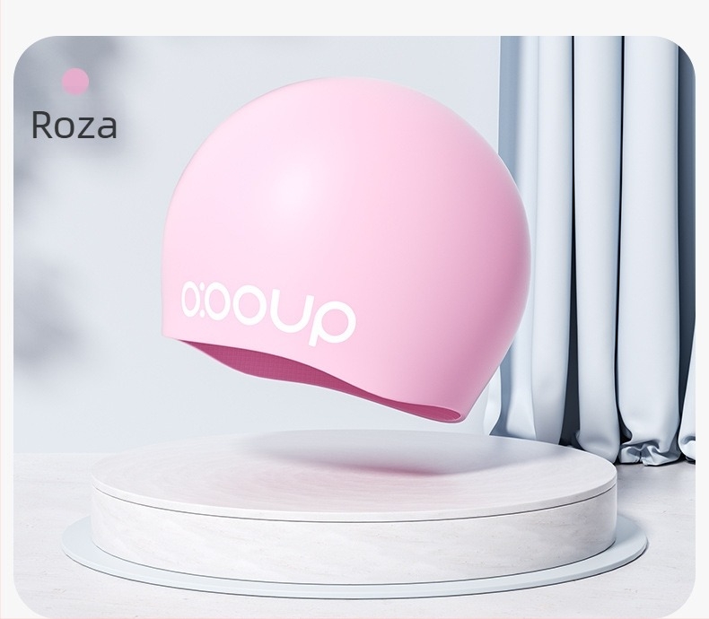 Silikonska kapa za plivanje za odrasle, s uzorkom reklamnog logotipa, pogodna za druge scenarije