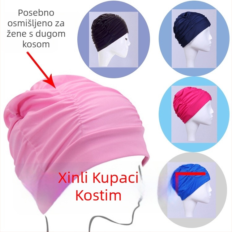 Kapa za plivanje Waves Strange Poliester Monotoni dizajn za Odrasle, Za Plivanje