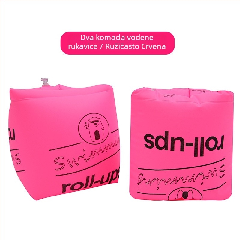 Odrasli plivački prstenovi s dvije zračne komore, napuhujući, debeli PVC 0.22 mm, prilagodljiv uzorak