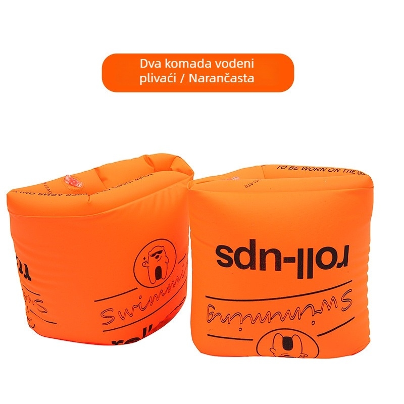 Odrasli plivački prstenovi s dvije zračne komore, napuhujući, debeli PVC 0.22 mm, prilagodljiv uzorak