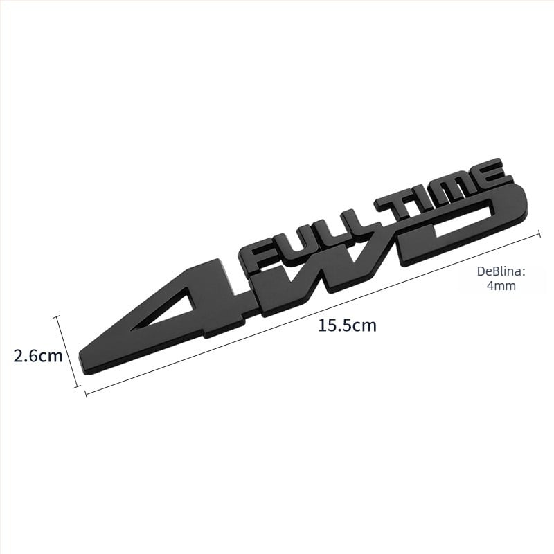 Platinum runner 3D naljepnica za karoseriju, samoljepljiva, universalni model