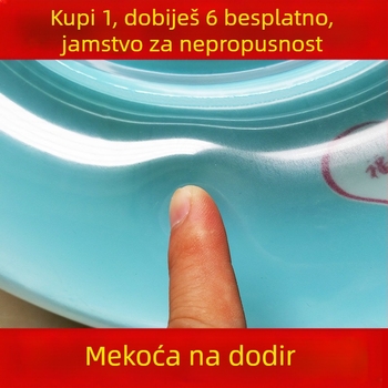 Bebin plivački prsten za vrat, podesiv, napuhan, dvostruki sloj