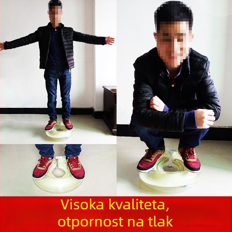 Bebin plivački prsten za vrat, podesiv, napuhan, dvostruki sloj