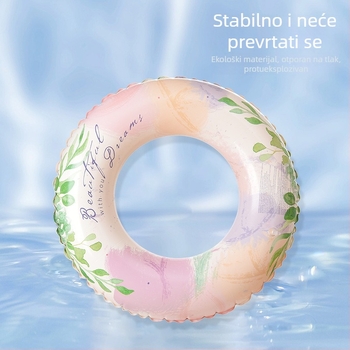Plivački prsten za djecu - plastični, jednobojni