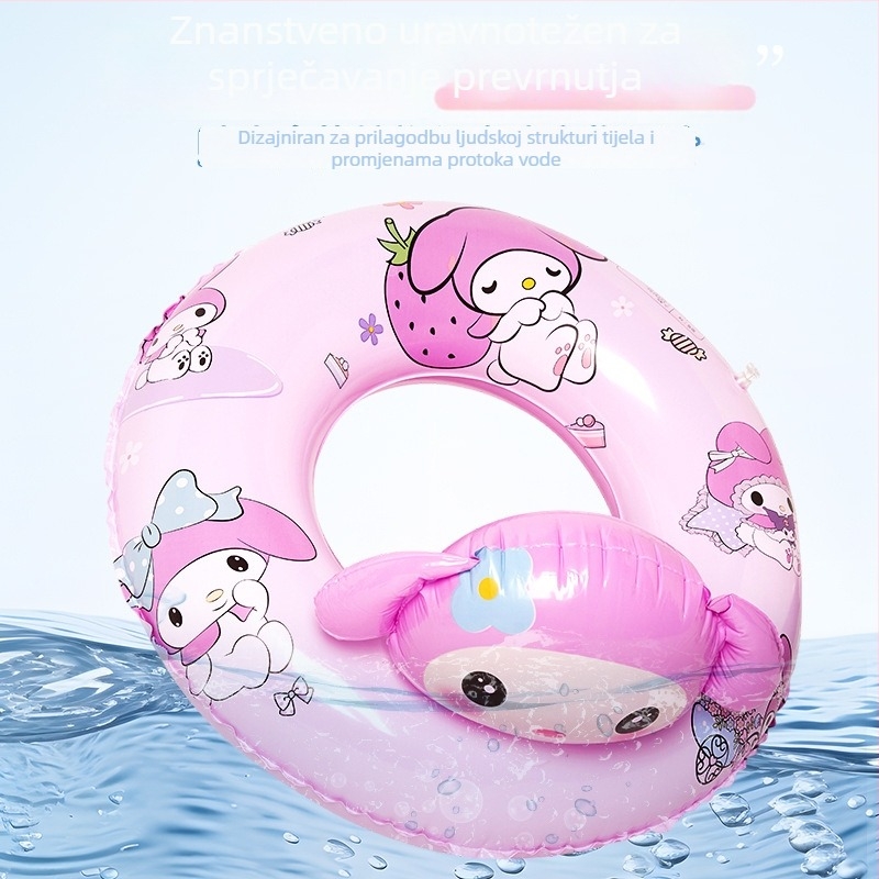 Dječji plivački prsten - personalizirani tisak, cartoon dizajn, PVC ekološki materijal, za plivanje i hodanje po vodi