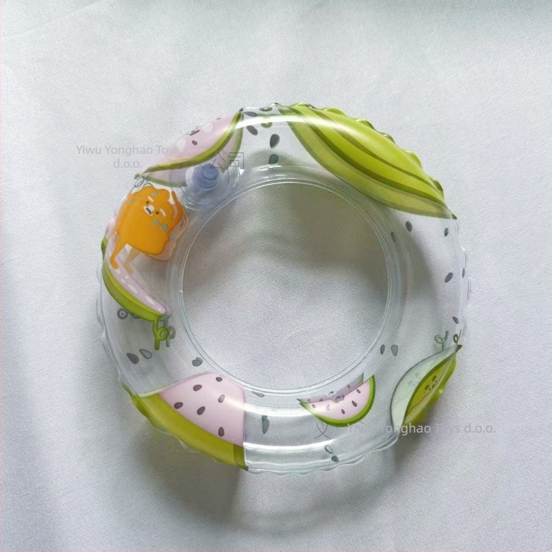 Yonghao PVC plivački prsten za djecu s tiskanim uzorkom